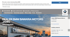 Desktop Screenshot of janki.bmw-bawariamotors.pl